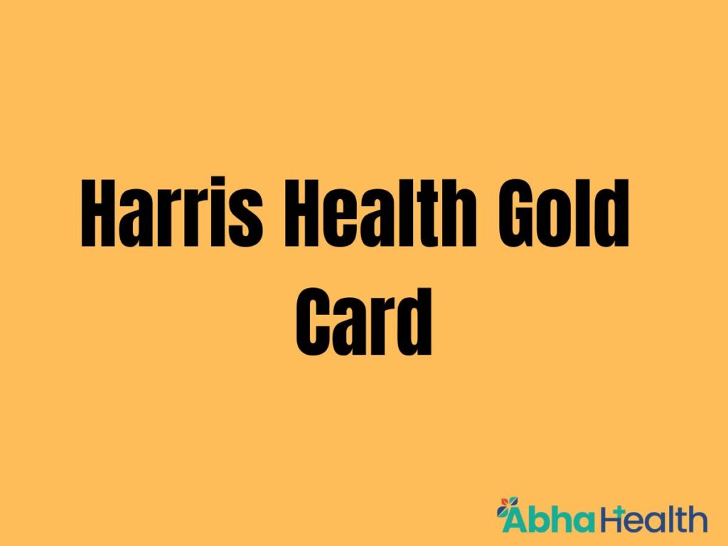 Harris Health Gold Card 2023 