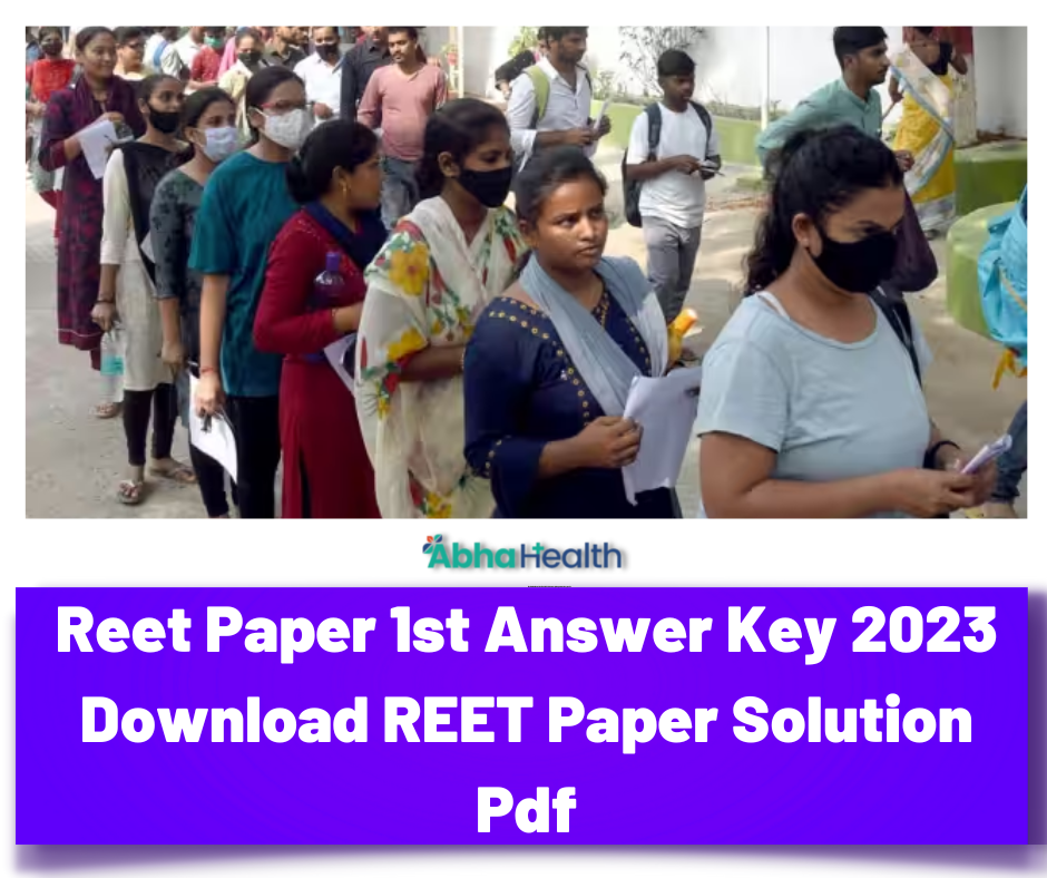 Reet Paper 1st Answer Key 2023