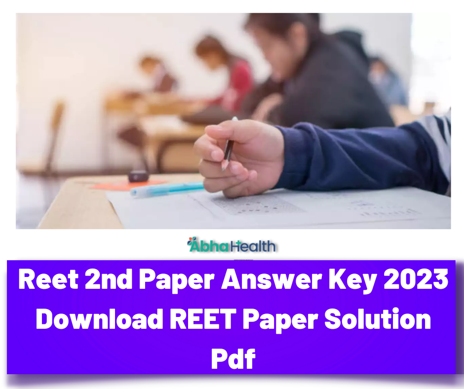 Reet 2nd Paper Answer Key 2023
