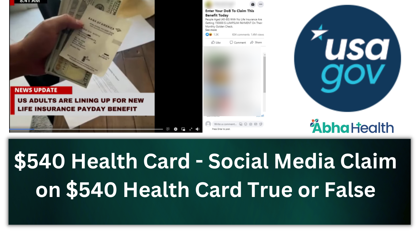 $540 Health Card