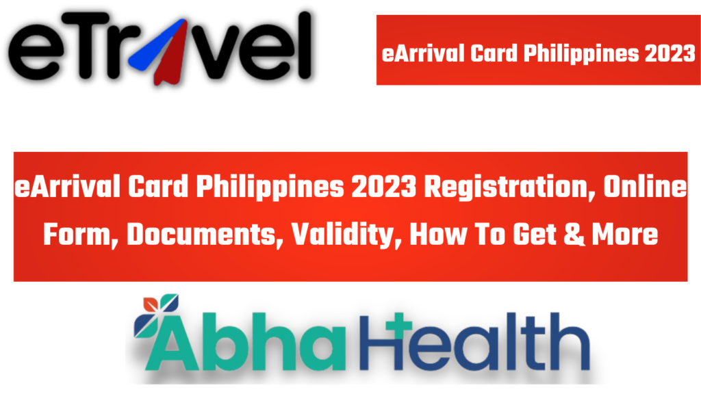 eArrival Card Philippines 2023