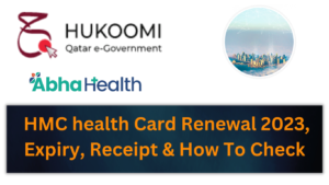 HMC health Card Renewal 2023