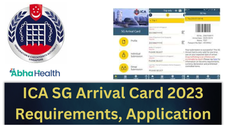 ICA SG Arrival Card 2023 Online SG Arrival Card How To Fill   ICA SG Arrival Card 768x432 