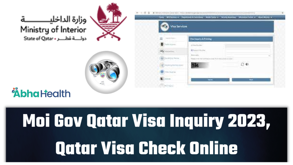 Moi Gov Qatar Visa Inquiry 2023,