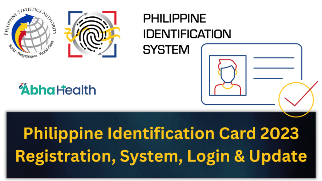 Philippine Identification Card 2023