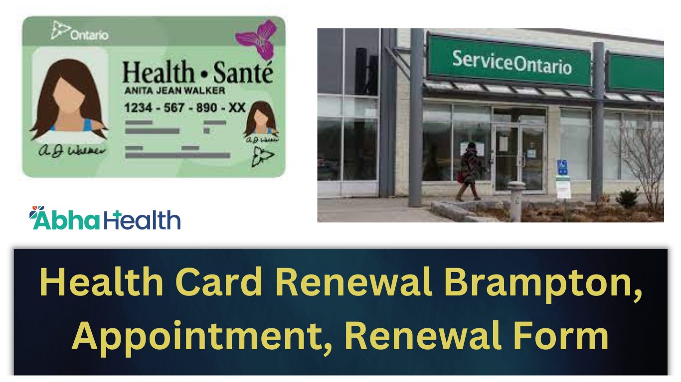 Health Card Renewal Brampton