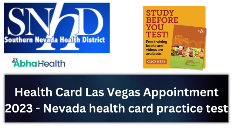 Can I Get My Nevada Health Card Online