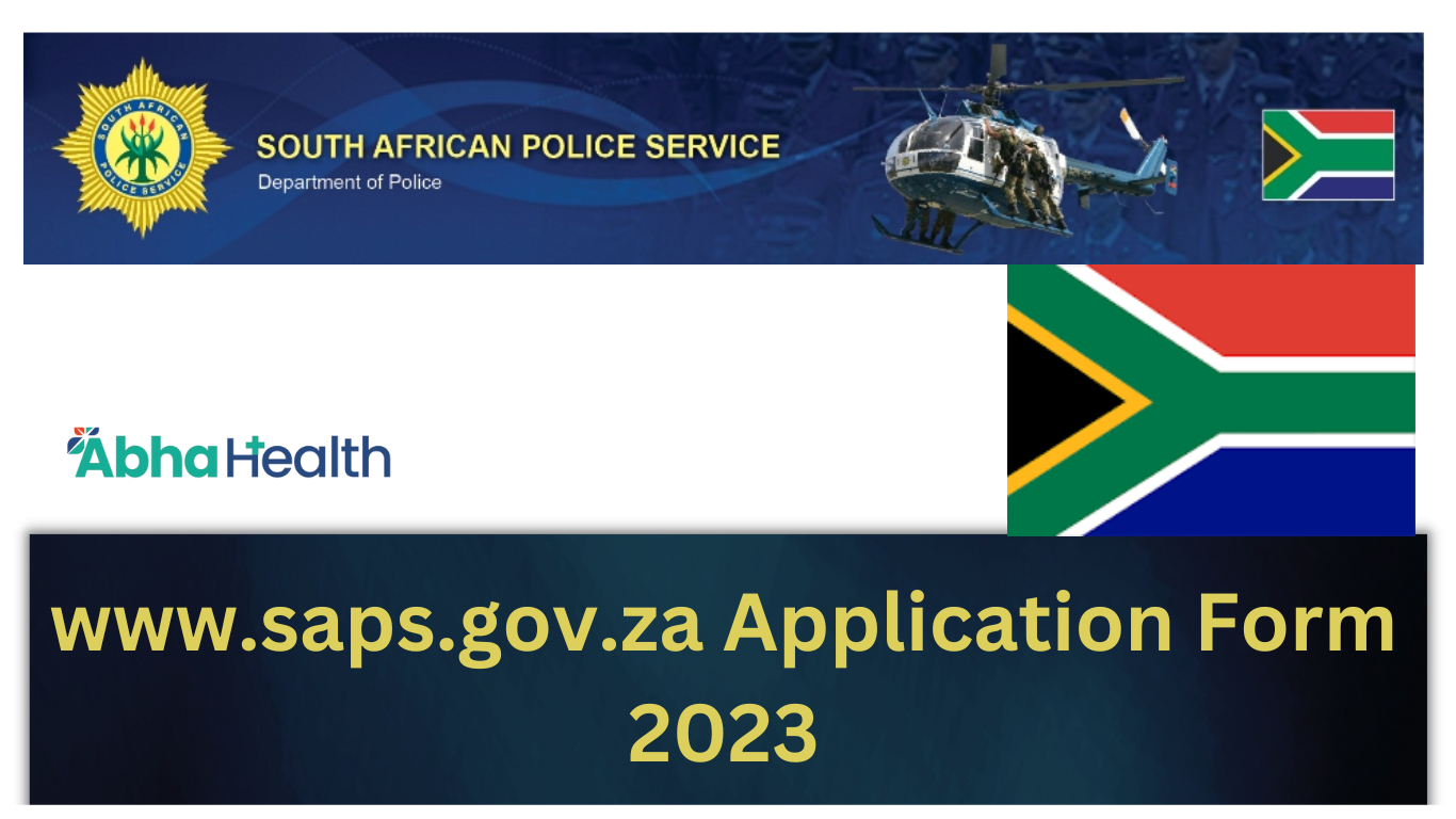 www.saps.gov.za Application Form 2023
