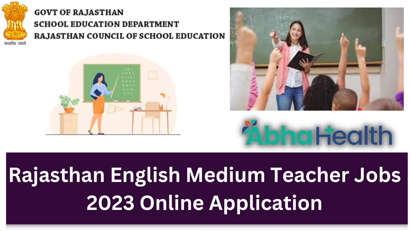 Rajasthan English Medium Teacher Jobs 2023