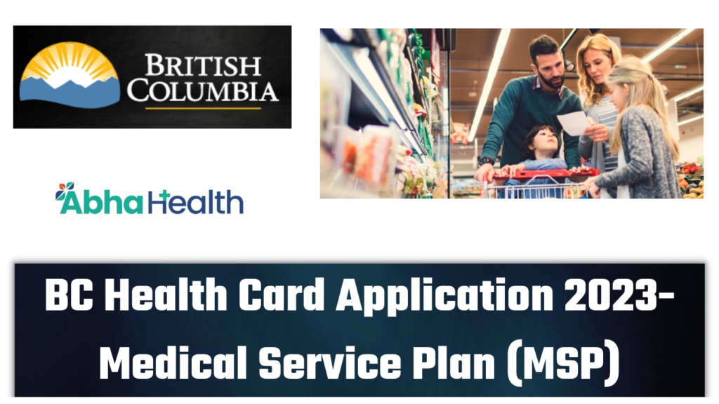BC Health Card 2023