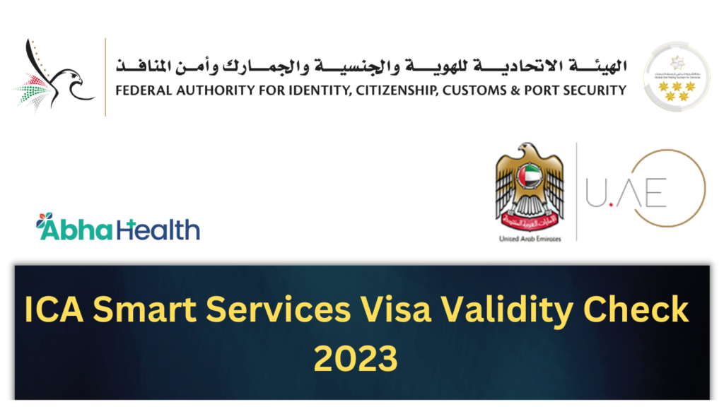 ICA Smart Services Visa Validity Check 2023