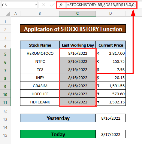 How to Get Indian Stock Prices in Excel?